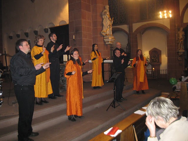 Integrative sign language choir Liebfrauen church